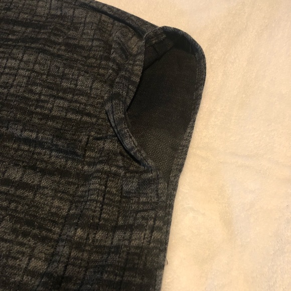 Agnes&Dora Turtle Neck Poncho Heather Black - Picture 8 of 8